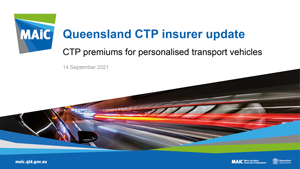 Queensland CTP insurer update