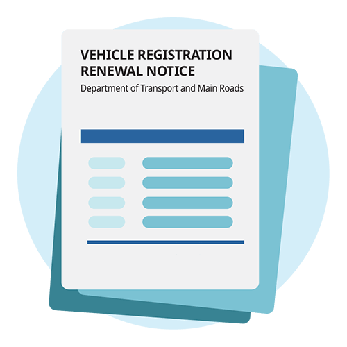 vehicle registration renewal notice
